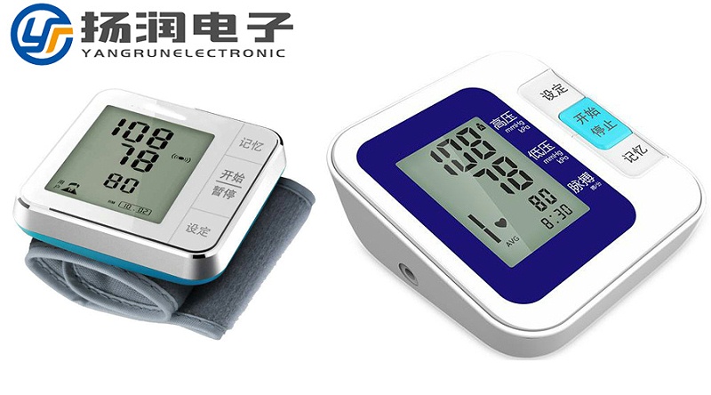電子血壓計儀表段碼顯示屏