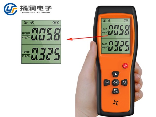 甲醛檢測(cè)儀LCD顯示屏