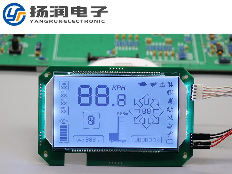 電動叉車儀表顯示屏控制板